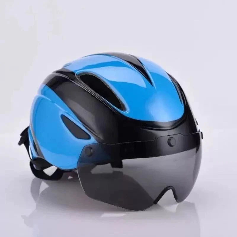 Schutz-Fahrradhelm mit Visier Skanto