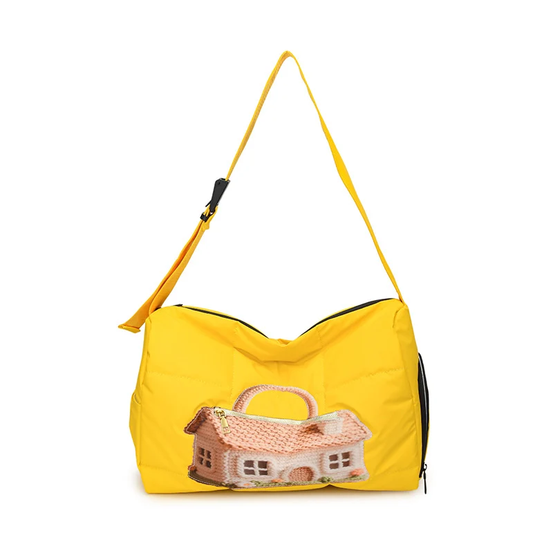 Moderne Umhängetasche mit einzigartigem Design und praktischen Taschen Skanto
