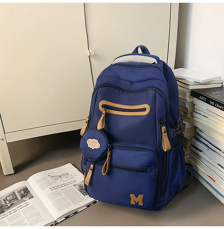 Vielseitiger Schulrucksack mit mehreren Fächern Skanto