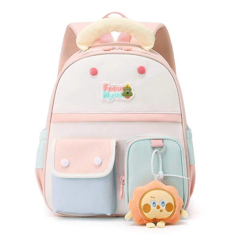 Stilvoller Schulrucksack Skanto mit vielen Taschen