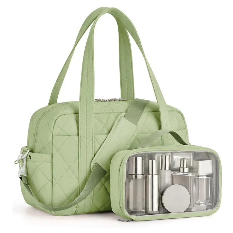 Kosmetik-Reisetasche mit transparentem Organizer Skanto