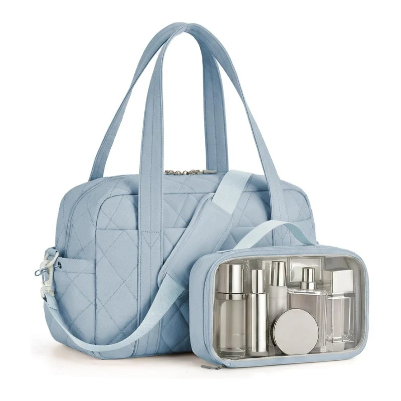 Kosmetik-Reisetasche mit transparentem Organizer Skanto