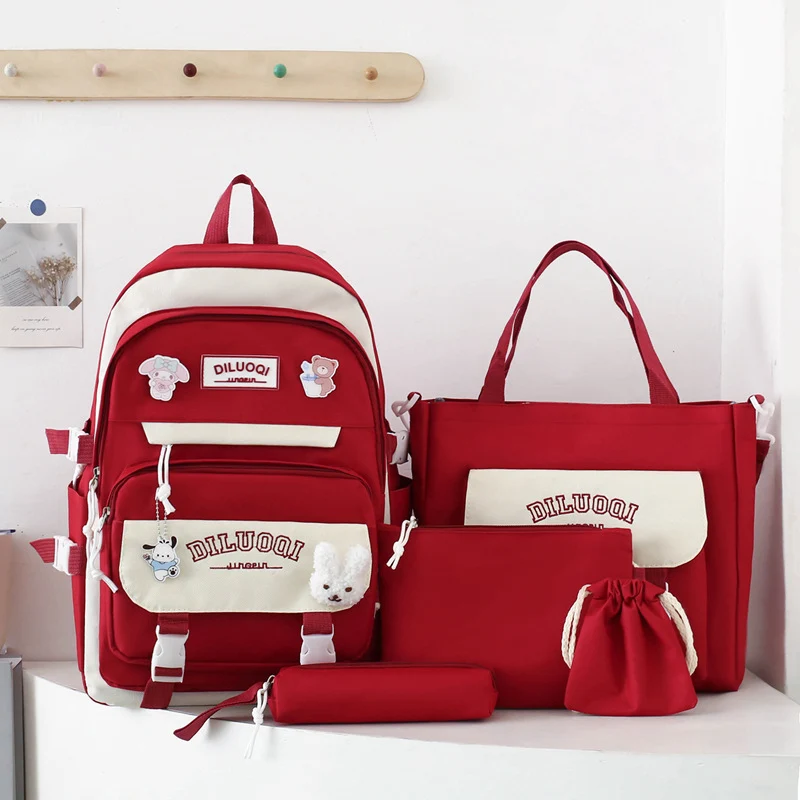 Mehrzweck-Schulrucksack- und Tragetaschen-Set Skanto