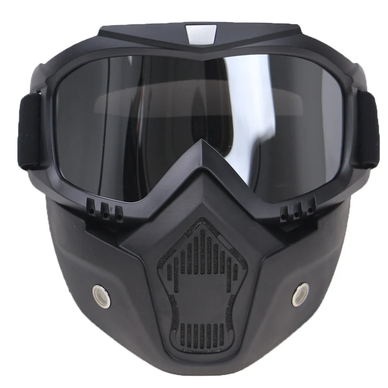Offroad-Motorradbrille mit Doppelscheibe Skanto