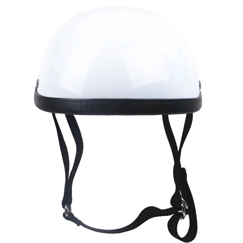Klassischer Vintage-Motorradhelm Skanto