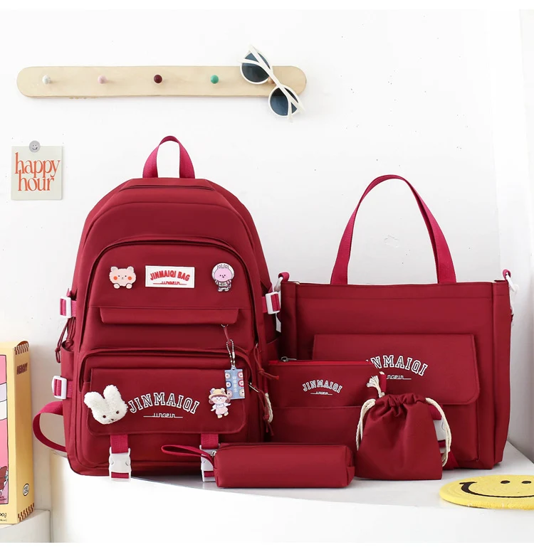 Schulrucksack mit mehreren Fächern Skanto