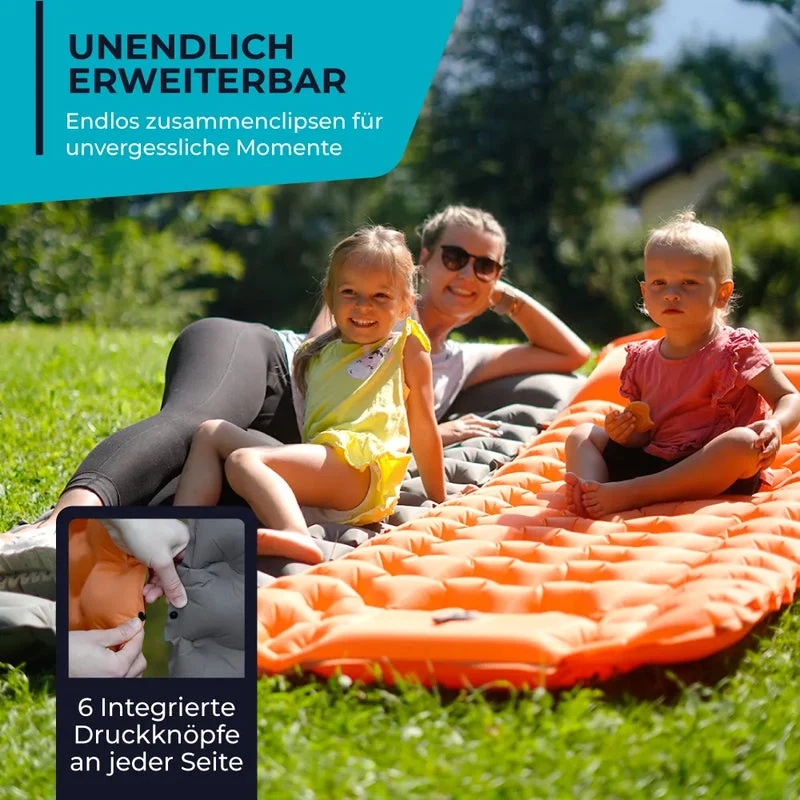 Ultraleichte Isomatte | Einfacher, bequemer, stressfreier Aufbau | Skanto