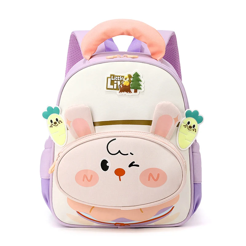Schulrucksack mit Cartoon-Motiv für Kinder Skanto