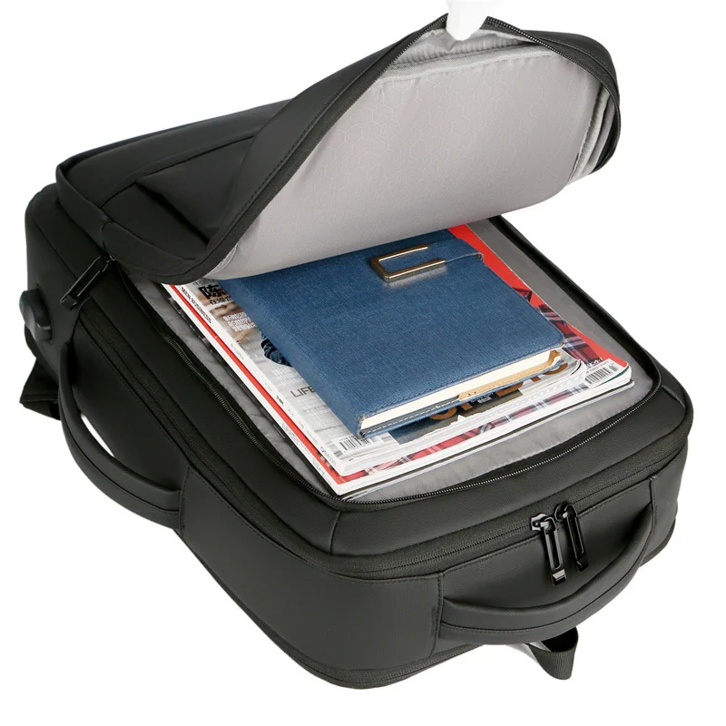 Urbaner Laptop-Rucksack mit innovativem Stauraum Skanto