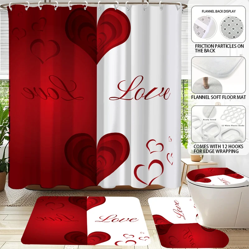 Badezimmer-Deko-Set Skanto mit Familienthema