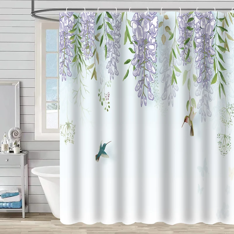 Duschvorhang Skanto mit Naturmotiv
