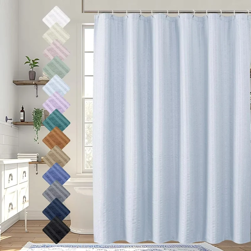 Duschvorhang Skanto mit Premium-Textur
