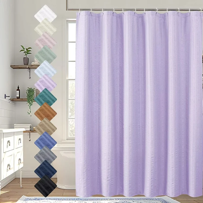 Duschvorhang Skanto mit Premium-Textur