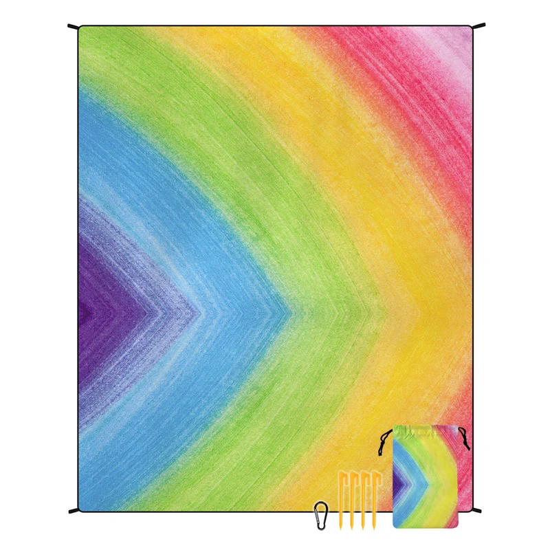 Wandteppich mit geometrischem Druck Skanto