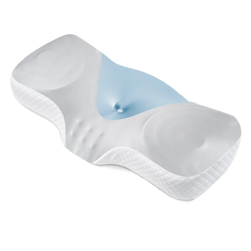 Ergonomisches Nackenkissen mit Memory-Schaum und kühlender Gel-Oberfläche Skanto
