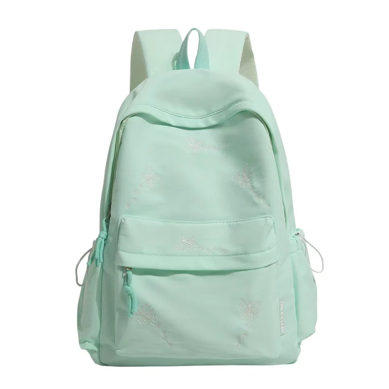 Rucksack mit gesticktem Schmetterlingsmuster Skanto