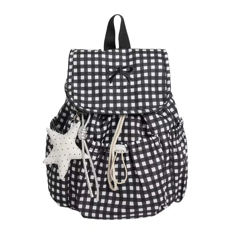 Niedlicher Rucksack mit Vichykaro Skanto