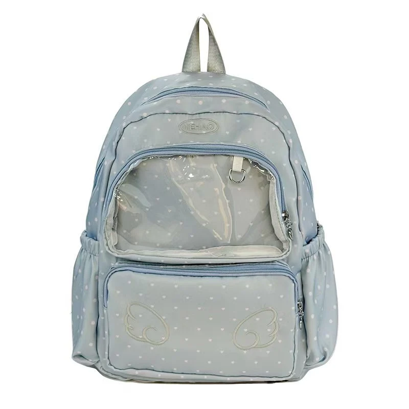 Rucksack Skanto mit transparenter Fronttasche