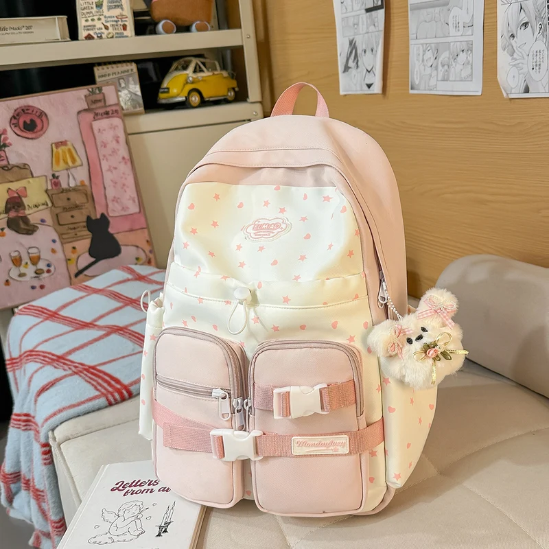 Stilvoller Rucksack Skanto mit Sternenmuster