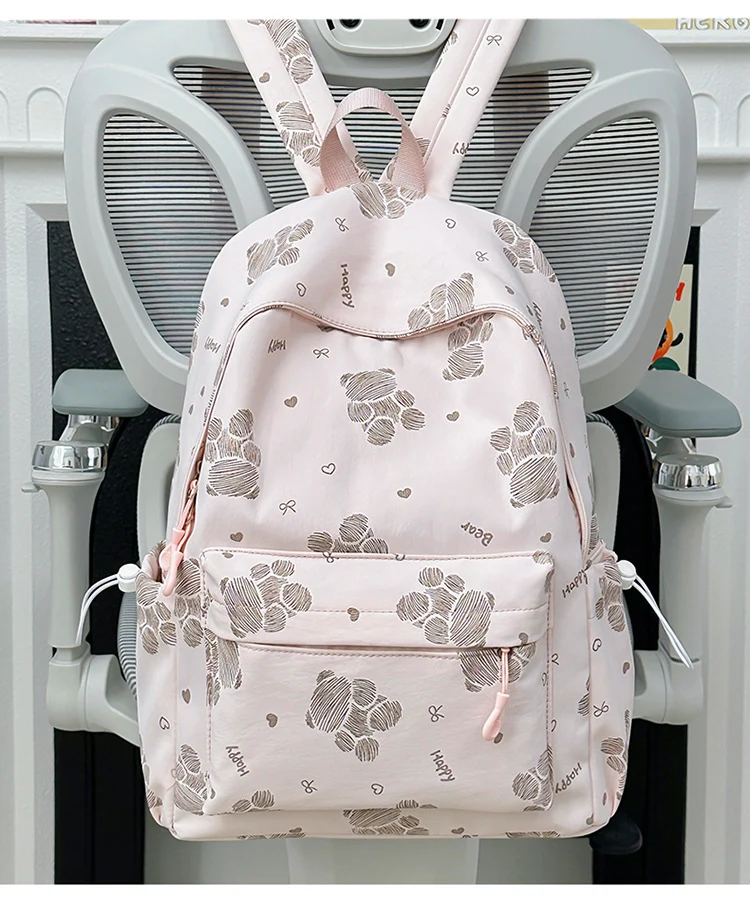 Niedlicher Rucksack Skanto mit Tierpfotenabdruck