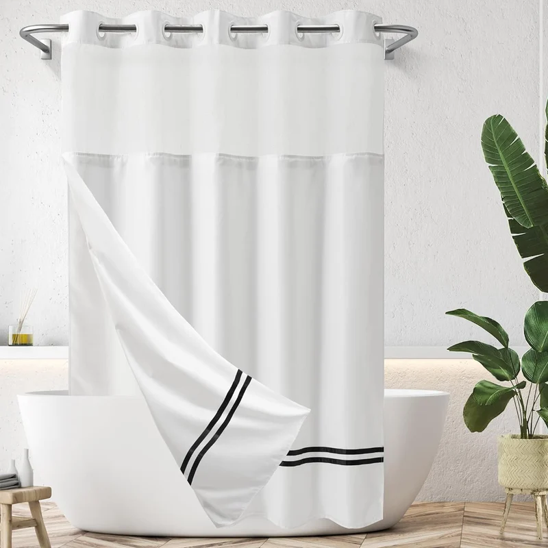 Moderner minimalistischer Duschvorhang Skanto
