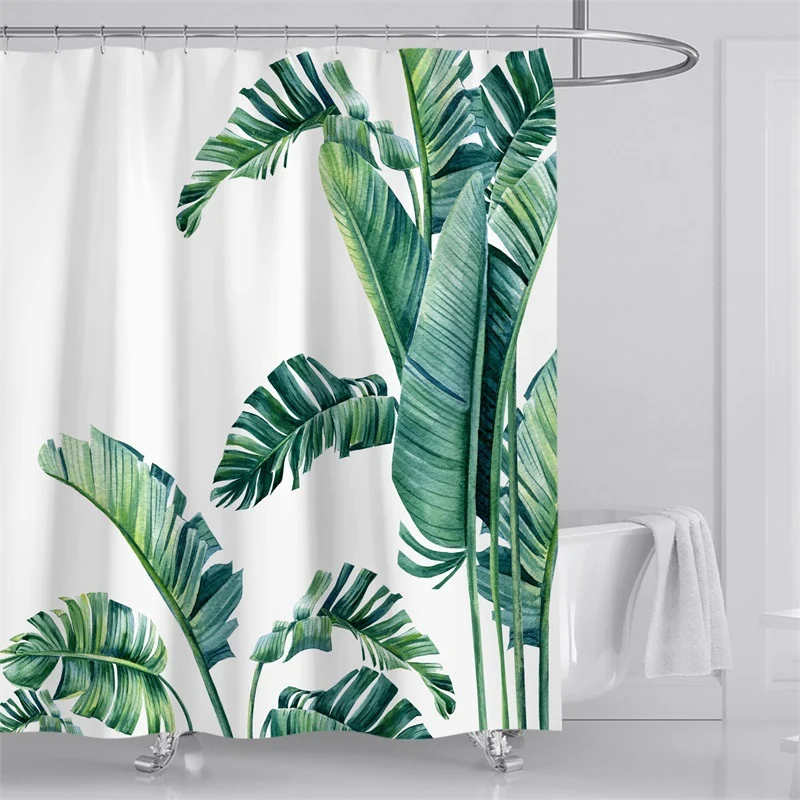 Duschvorhang Skanto mit Blumenmuster