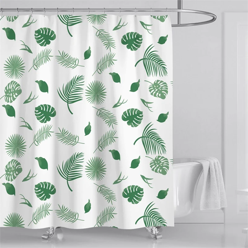 Duschvorhang Skanto mit Blumenmuster