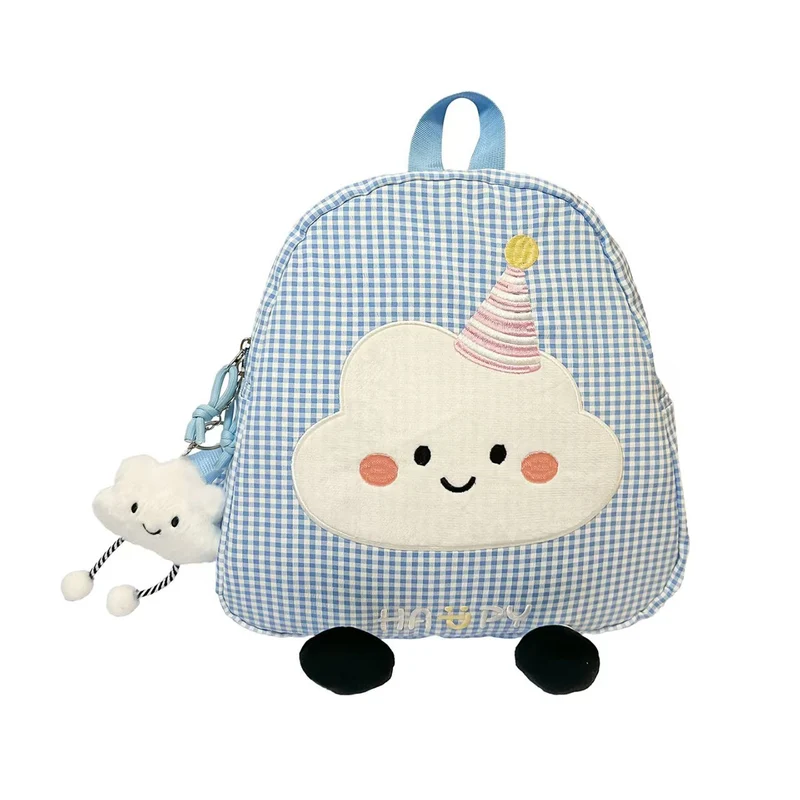 Rucksack Skanto mit Wolken-Charakter-Design