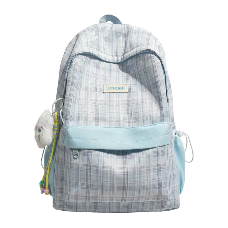 Klassischer karierter Rucksack Skanto