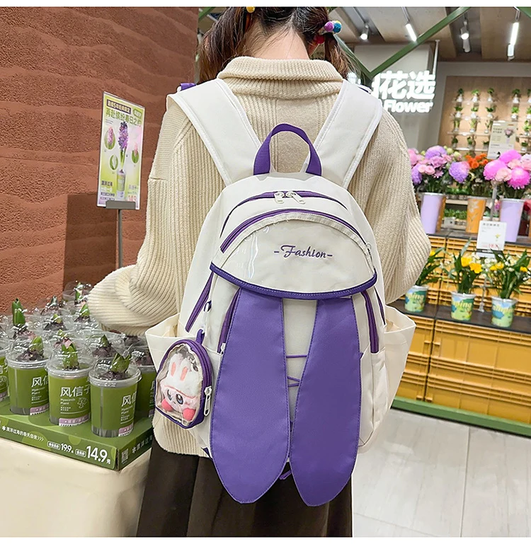 Rucksack im Hasenohr-Design Skanto