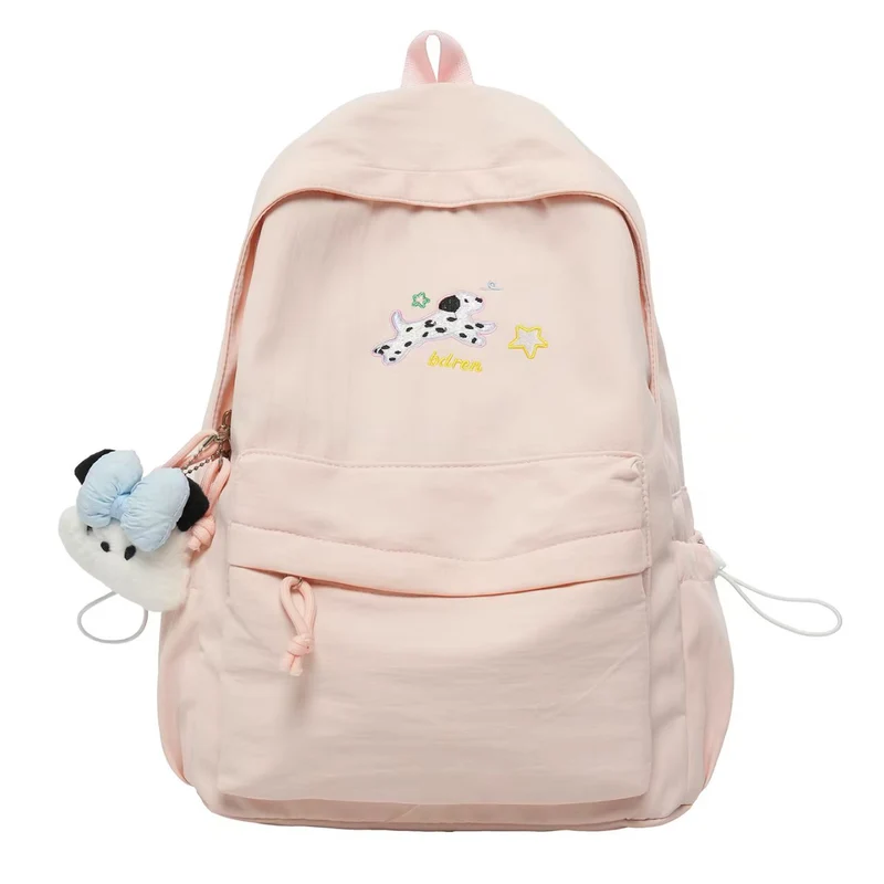Stylischer Plüsch-Rucksack Skanto mit Charakter-Motiv