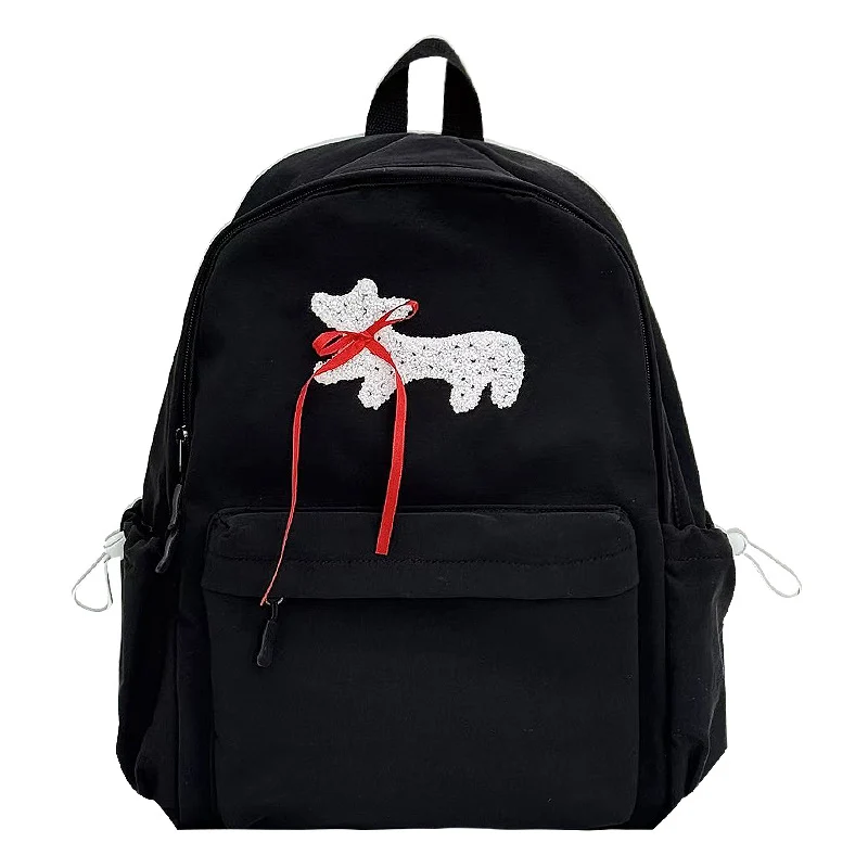 Rucksack Skanto mit gesticktem Tiermotiv
