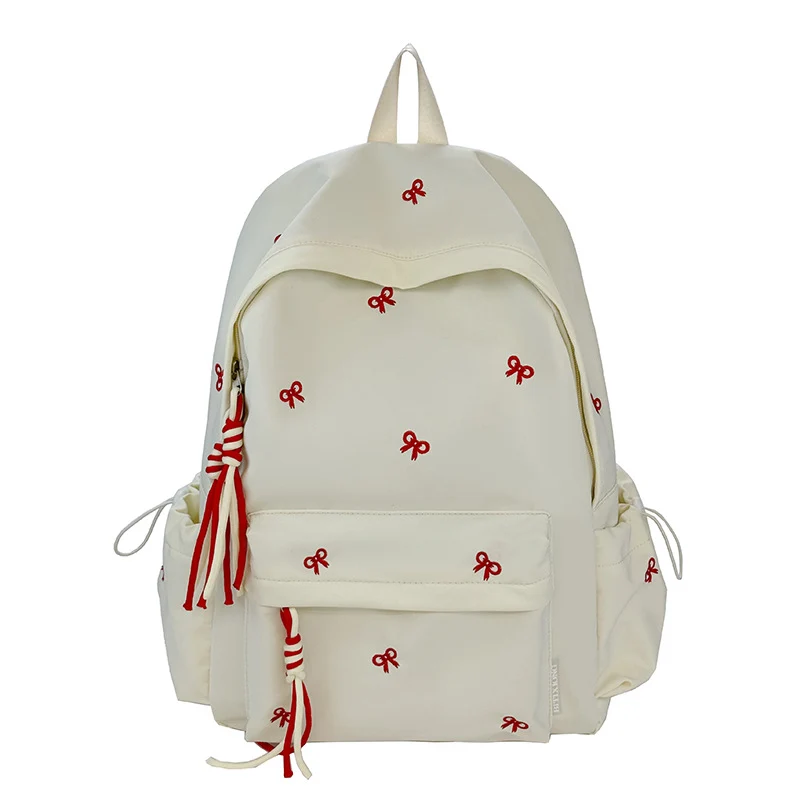 Eleganter Rucksack Skanto mit Schleifenstickerei