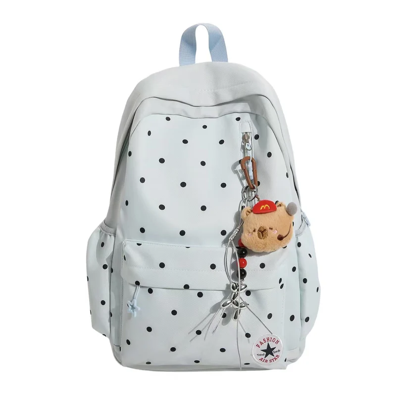 Rucksack mit Polka-Dot-Verzierung Skanto