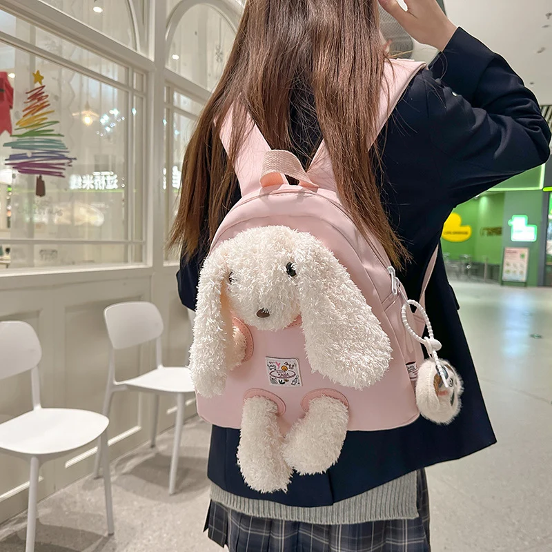 Plüsch-Rucksack im Hasen-Design Skanto