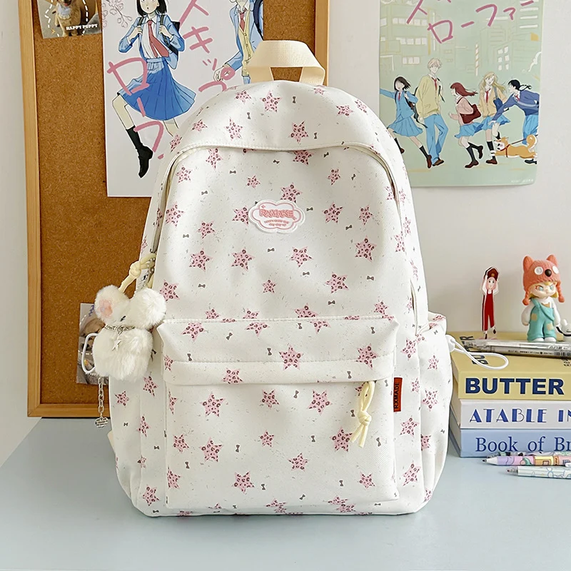 Klassischer gemusterter Rucksack Skanto
