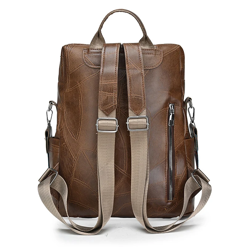 Stilvoller Lederrucksack Skanto