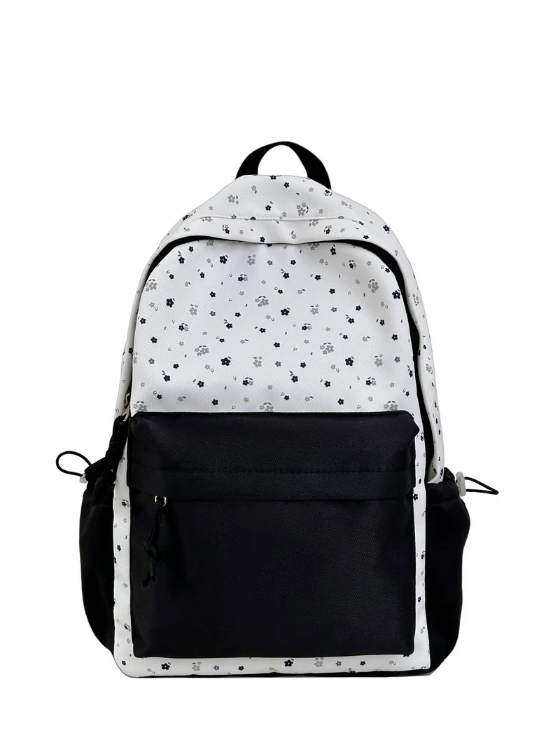 Alltagsrucksack mit Blumendruck Skanto