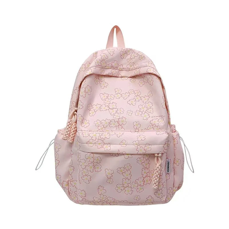 Kleiner Rucksack mit Blumendruck Skanto
