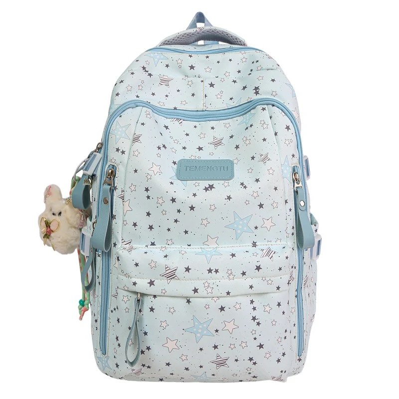 Rucksack mit Sterndruck und mehreren Fächern Skanto