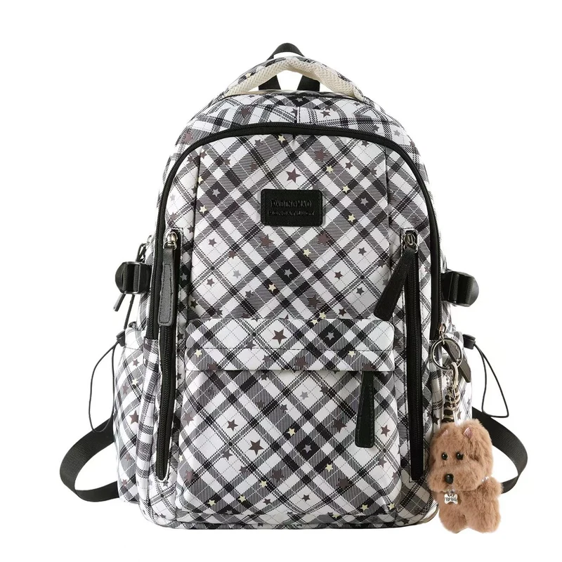 Rucksack mit Sternenmuster und mehreren Fächern Skanto