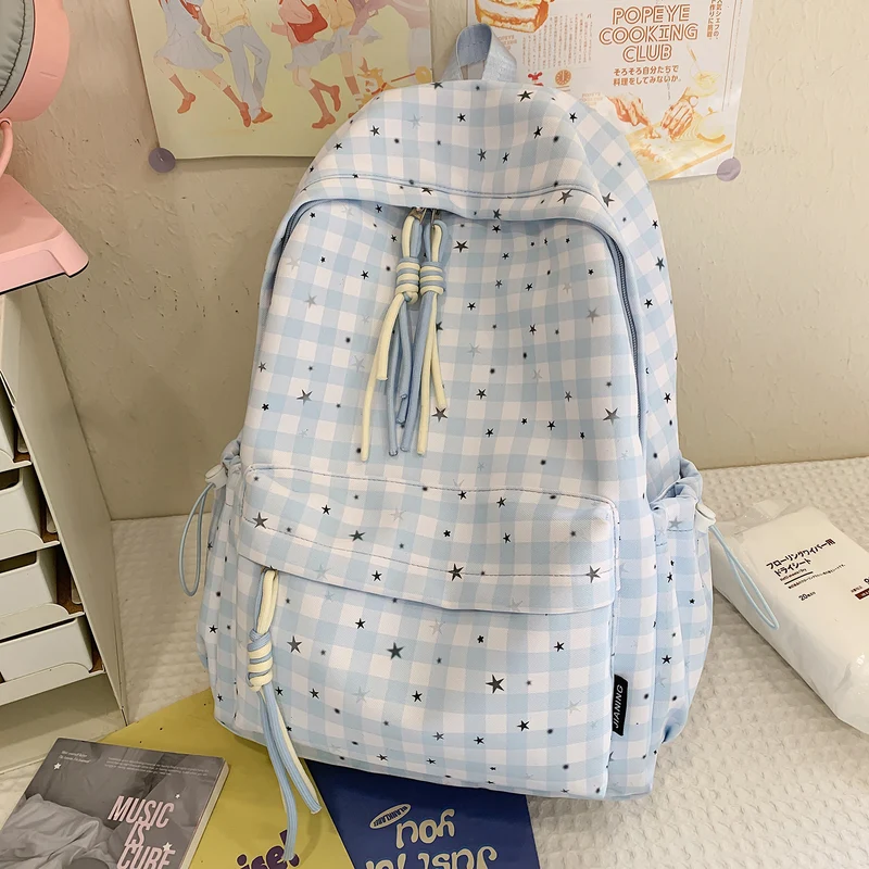 Vielseitiger Karo-Rucksack Skanto