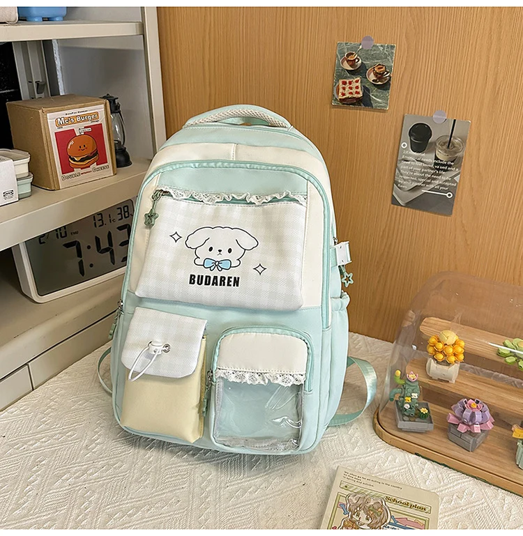 Verspielter illustrierter Rucksack Skanto