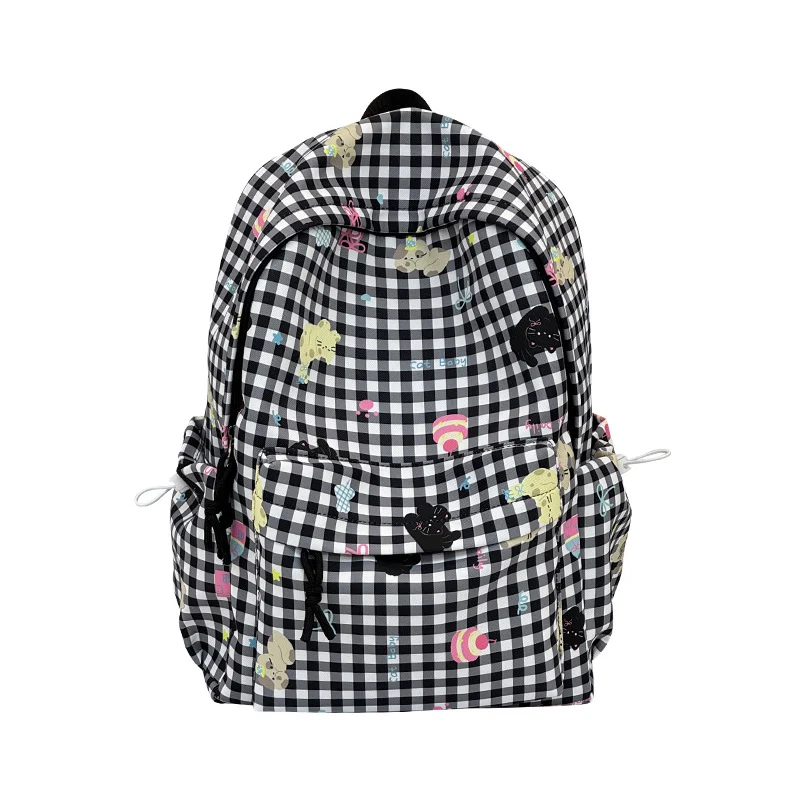 Verspielter Motiv-Rucksack mit Muster Skanto
