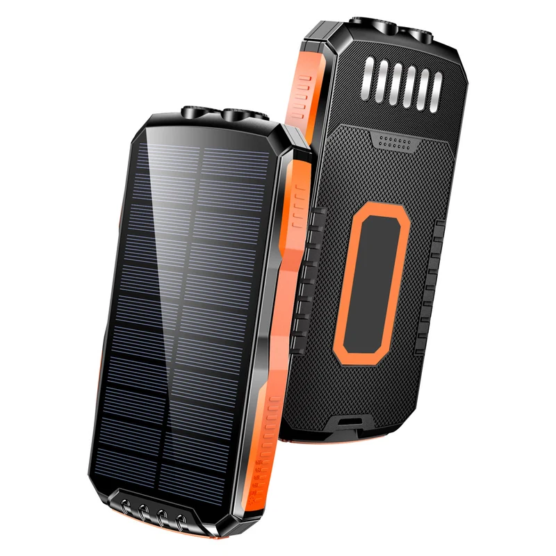 Tragbare Ultra-Solar Powerbank mit integriertem LED-Licht Skanto