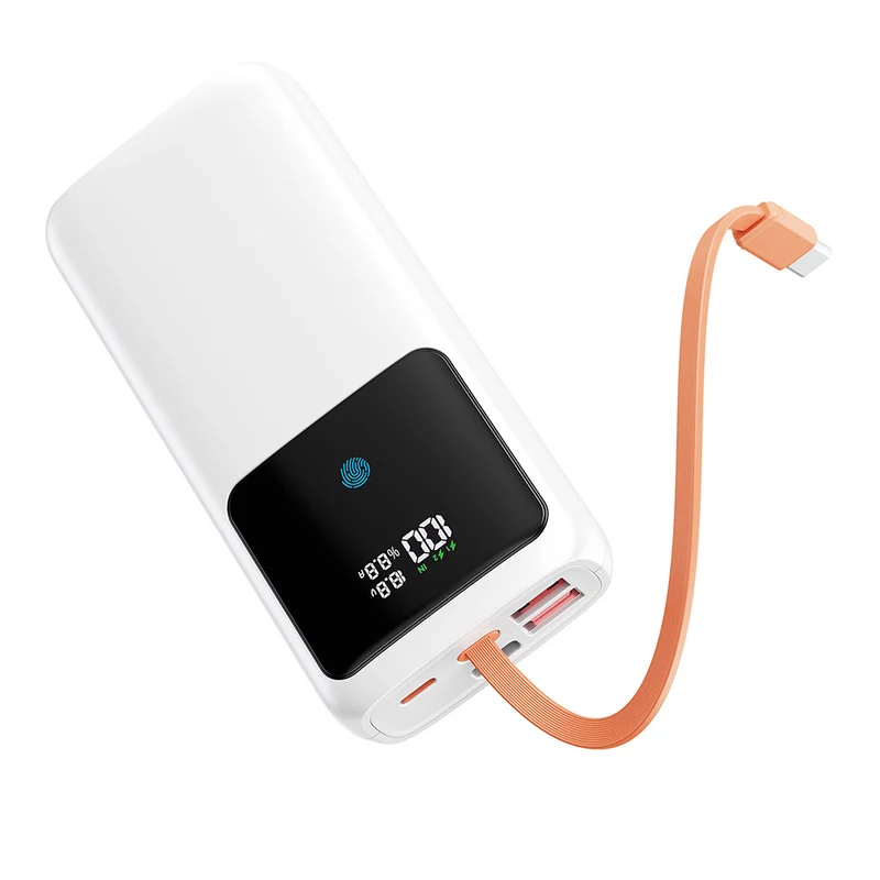 Powerbank mit integriertem LED-Display und Smart-Schnellladeanschluss Skanto