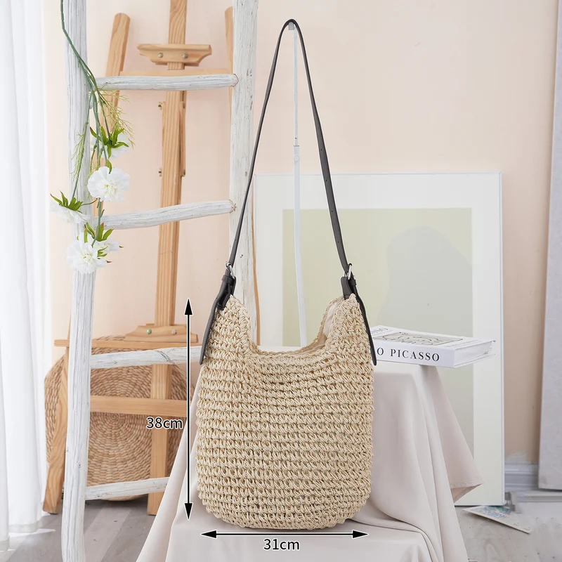 Handgemachte Strohtasche Skanto