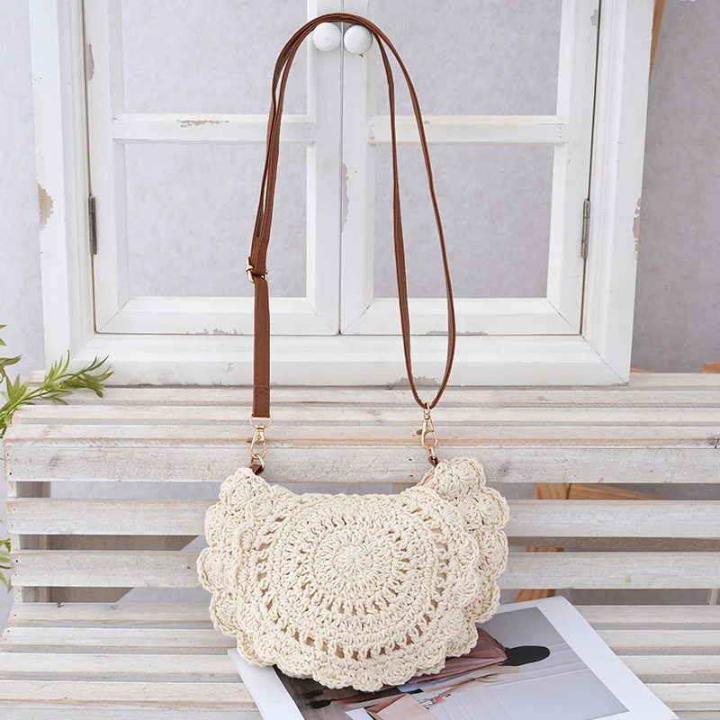 Handgefertigte runde Tasche Skanto