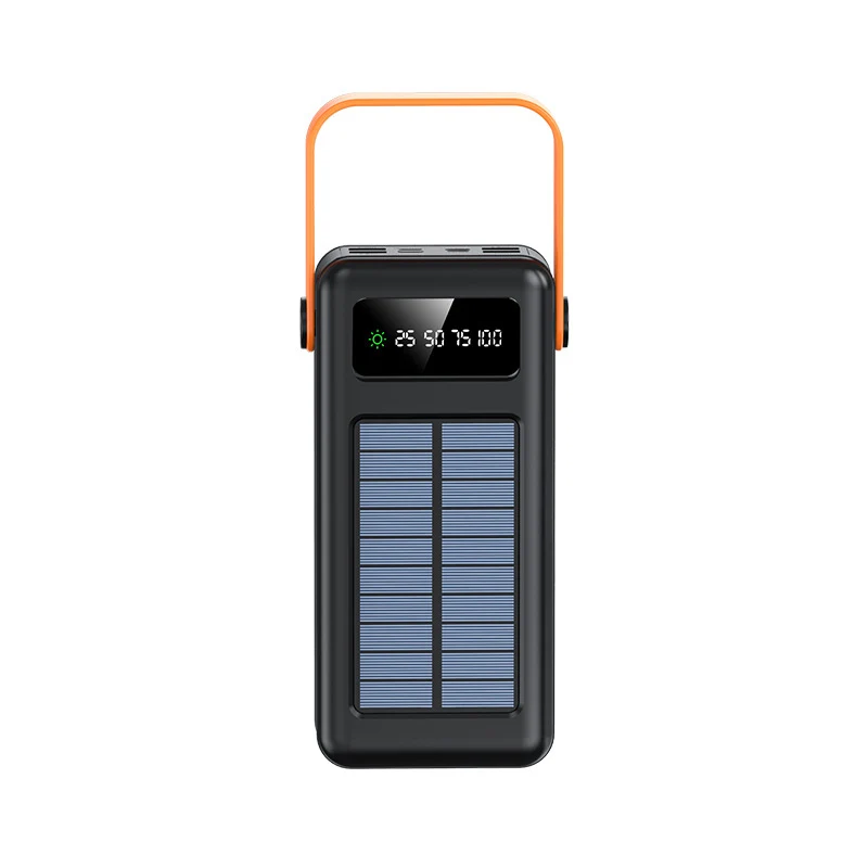 Solar-Powerbank mit integriertem Kabelmanagement von Skanto
