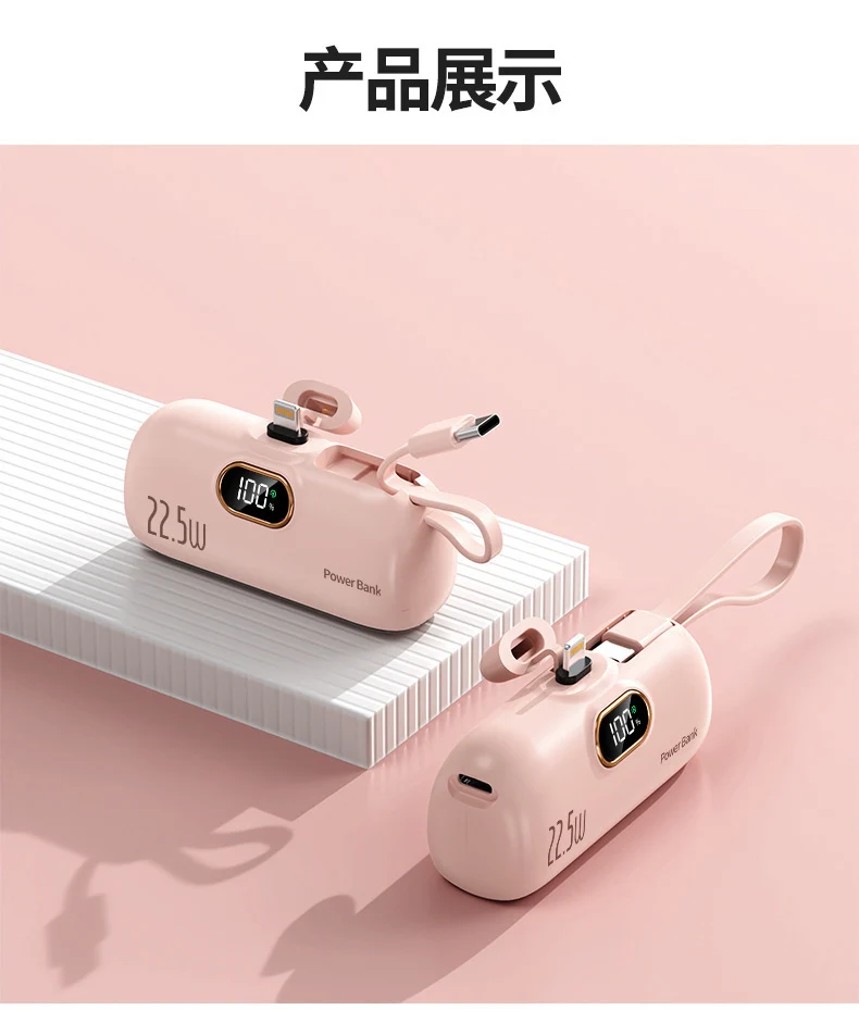 Powerbank mit 22,5W Schnellladefunktion Skanto